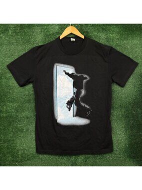 Kid Cudi Free Album Man on The Moon Cover Hip-Hop T-Shirt Size Large